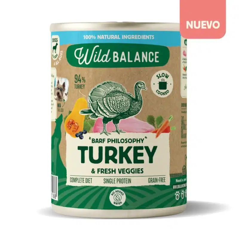 Comida Cocinada | Lata de Pavo para perros