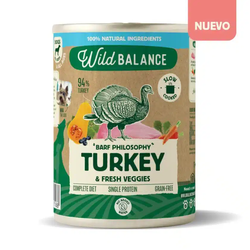 Comida Cocinada | Lata de Pavo para perros