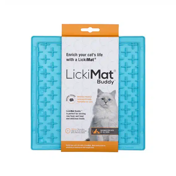 LickiMat Buddy CAT Turquesa