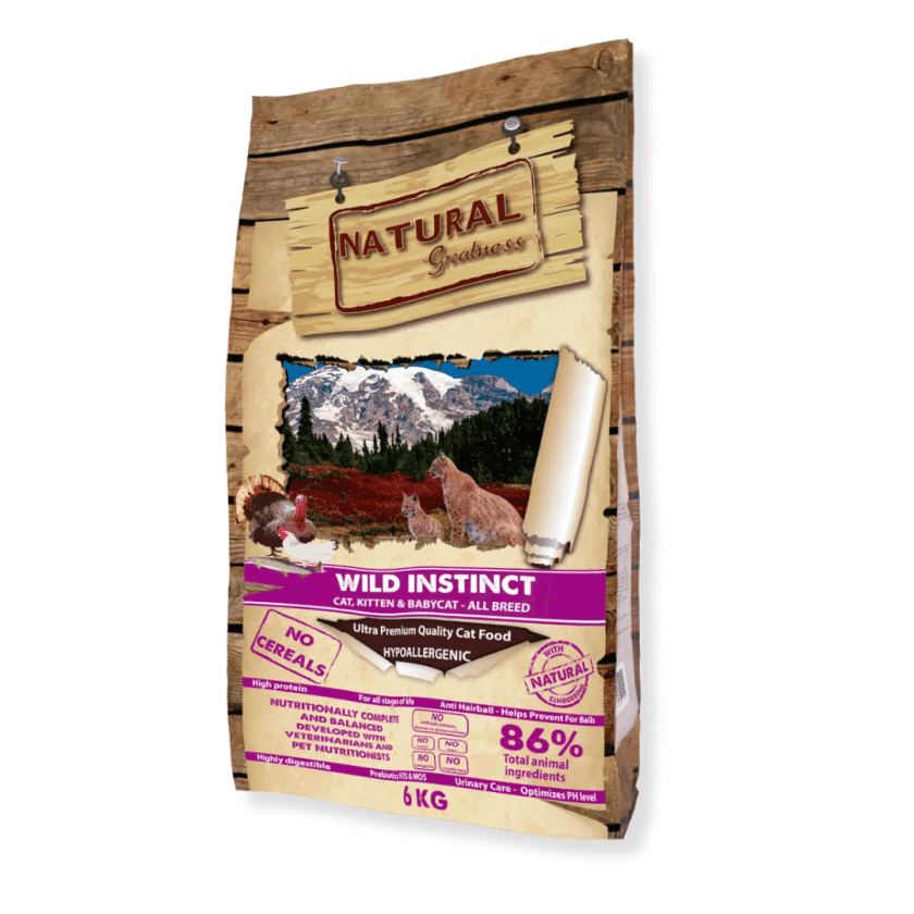 Pienso Natural Greatness Wild Instinct para gatos