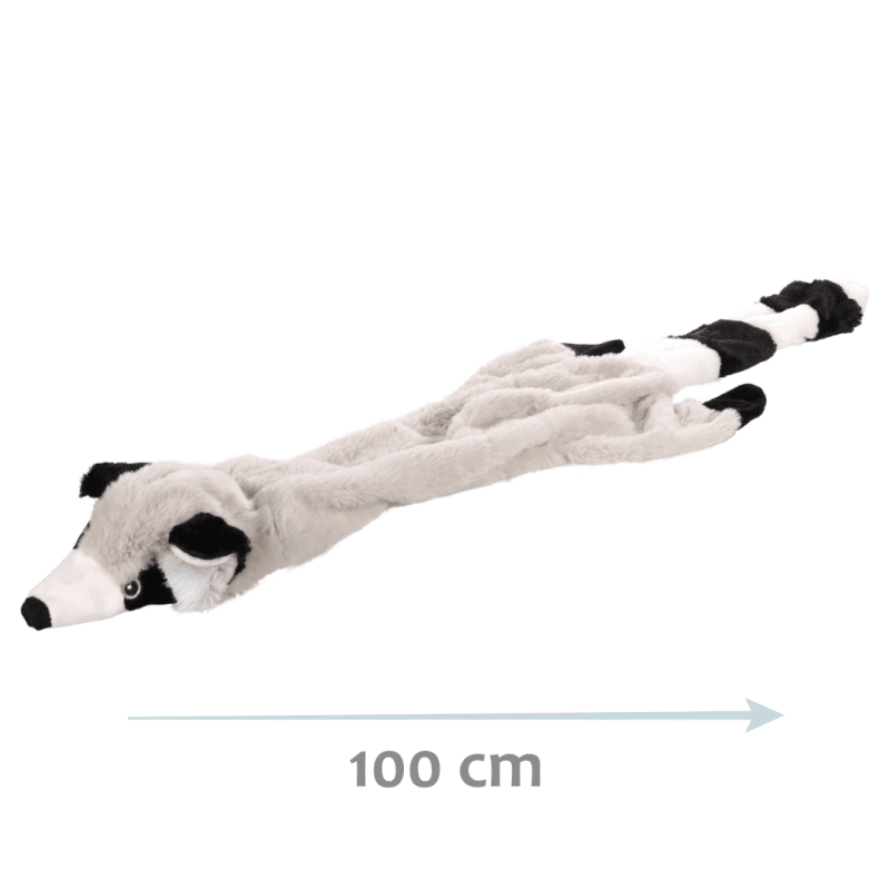 Peluche Mapache Gris para perros