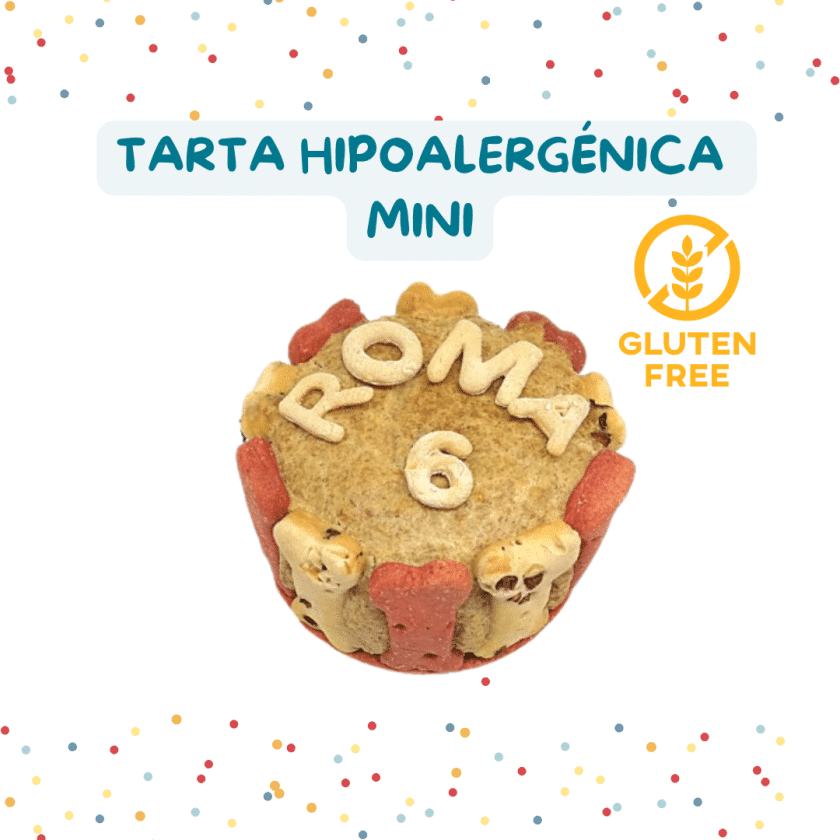 Tarta para perros Hipoalergénica-Mini