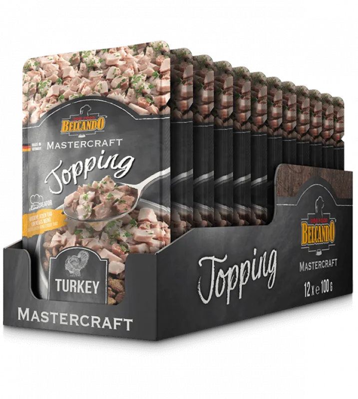 Alimentación natural para perros y gatos Topping Pavo Belcando