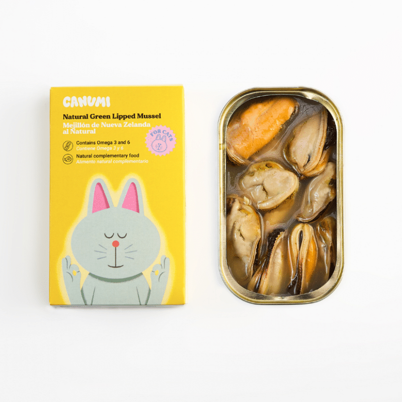 Mejillón de labio verde para gatos