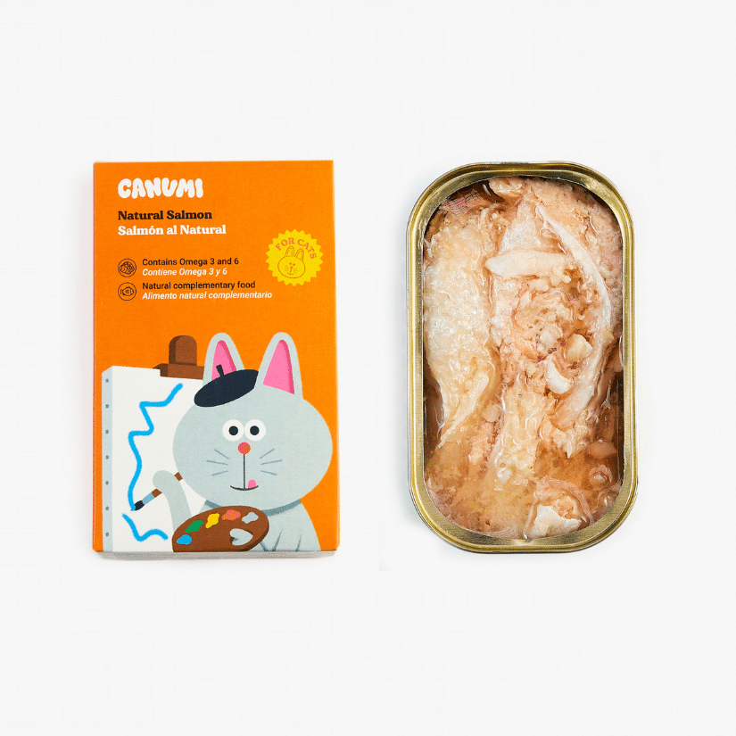 Salmon Natural para gatos Canumi