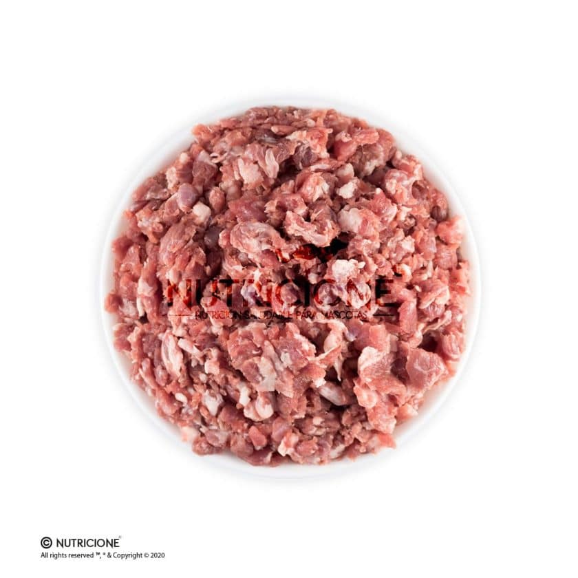 Nutricione TODO CARNE de Cerdo Ibérico para perros y gatos