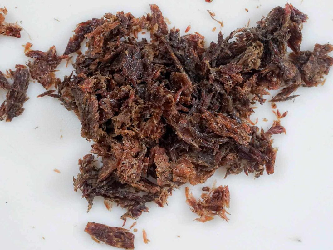 carne deshidratada para piensos