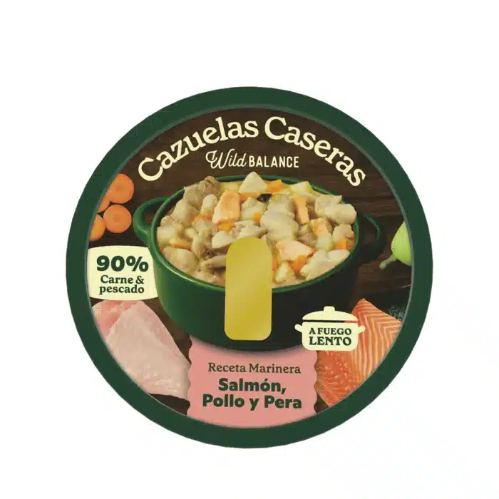 Cazuelas Caseras | Salmón, Pollo y Pera