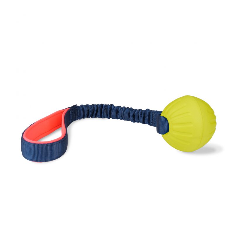 Pelota con tirador para perros