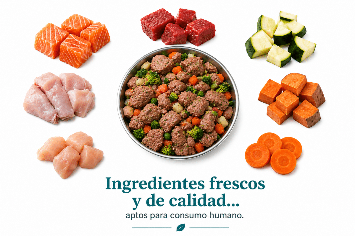 alimentacion natural para perros FIDELIS