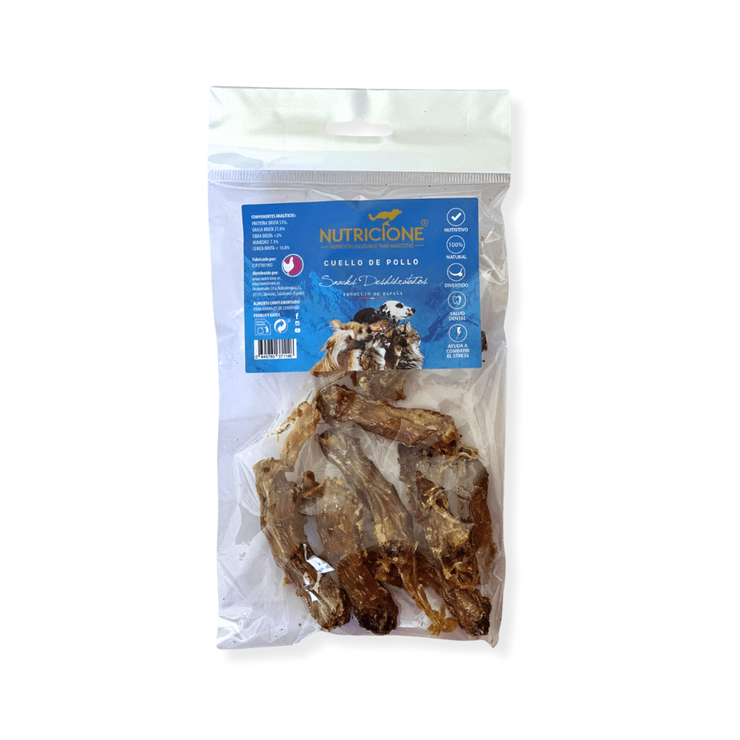 Snack Cuellos de pollo Nutricione