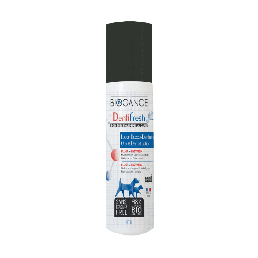 Spray dental para perros y gatos, higiene bucal