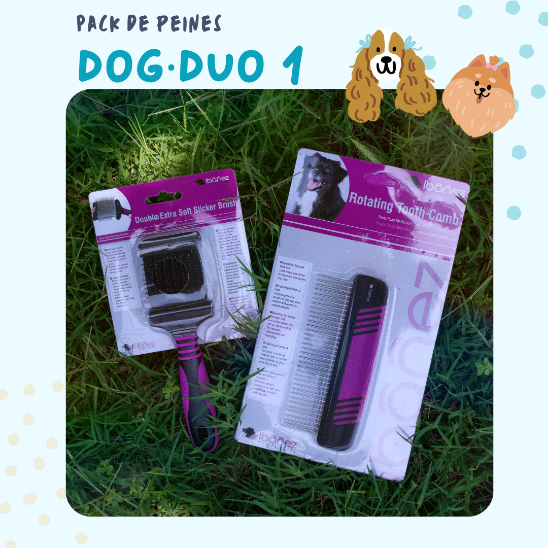 Pack Peines Dog·Duo 1