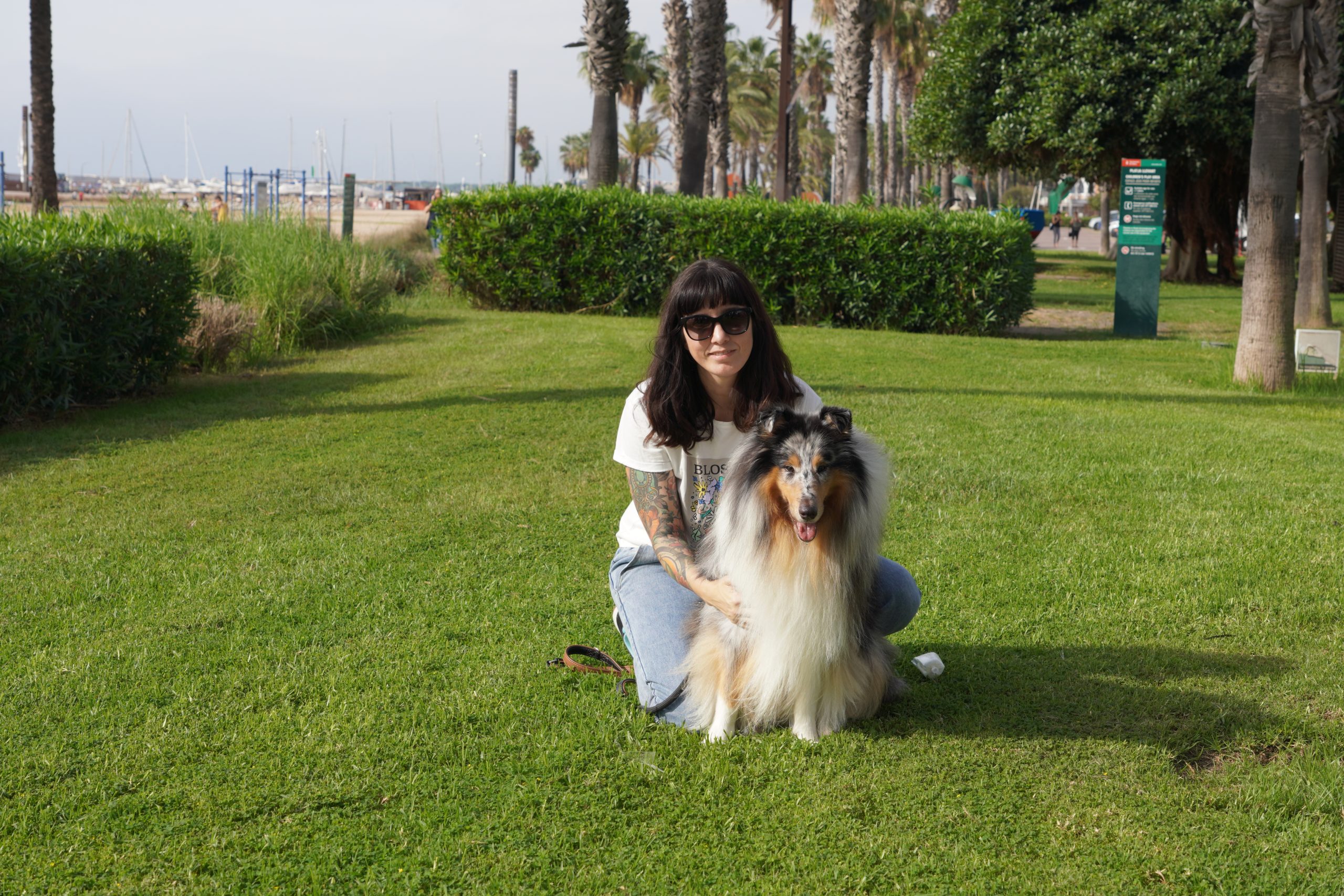 Leticia con Luke