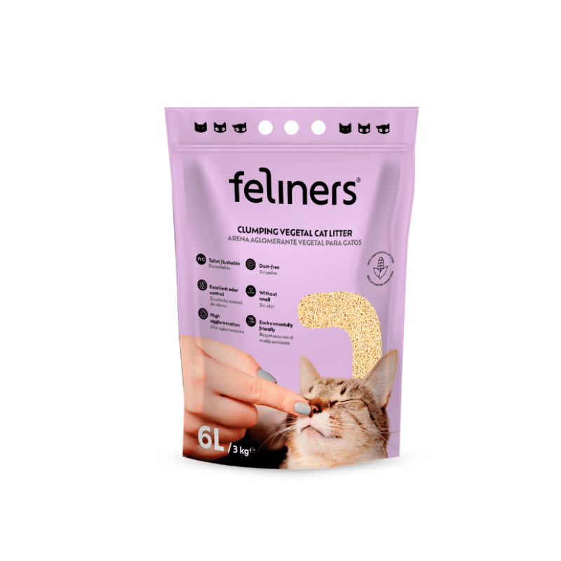 Arena Maíz Aglomerante para gatos
