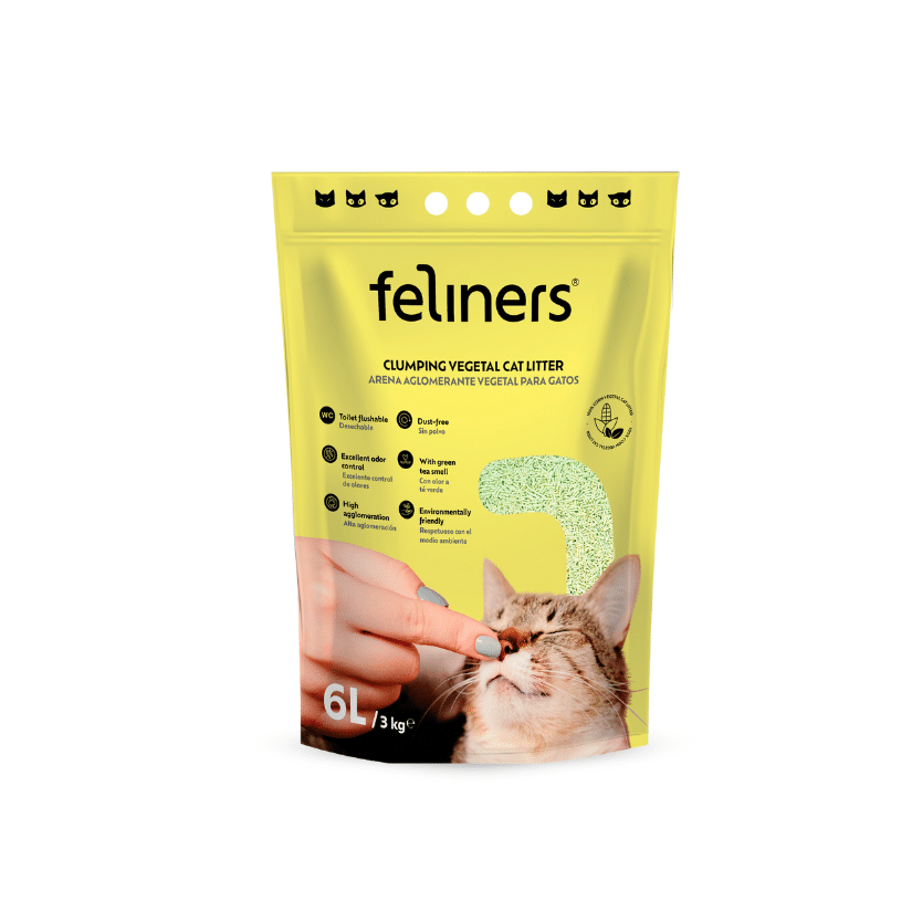Arena Aglomerante Vegetal para gatos