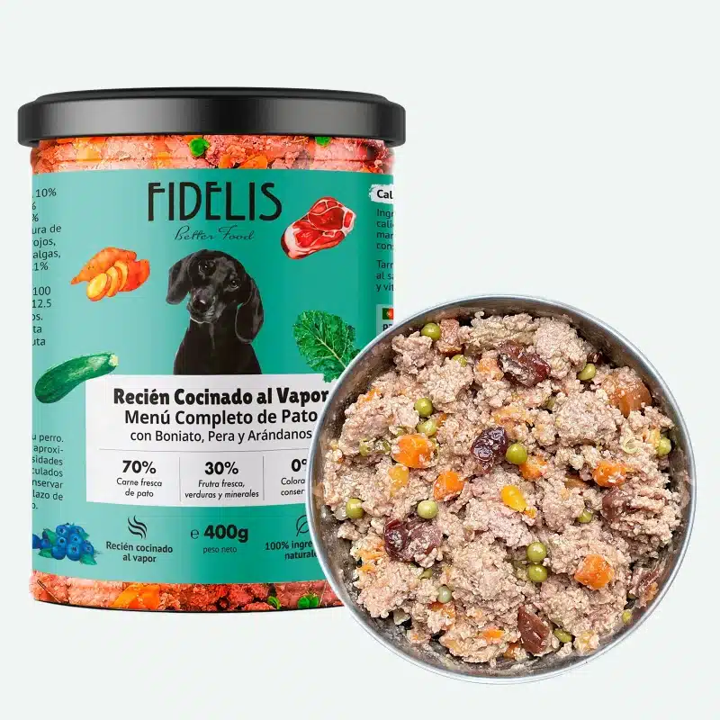 Menú cocinado de Pato Fidelis