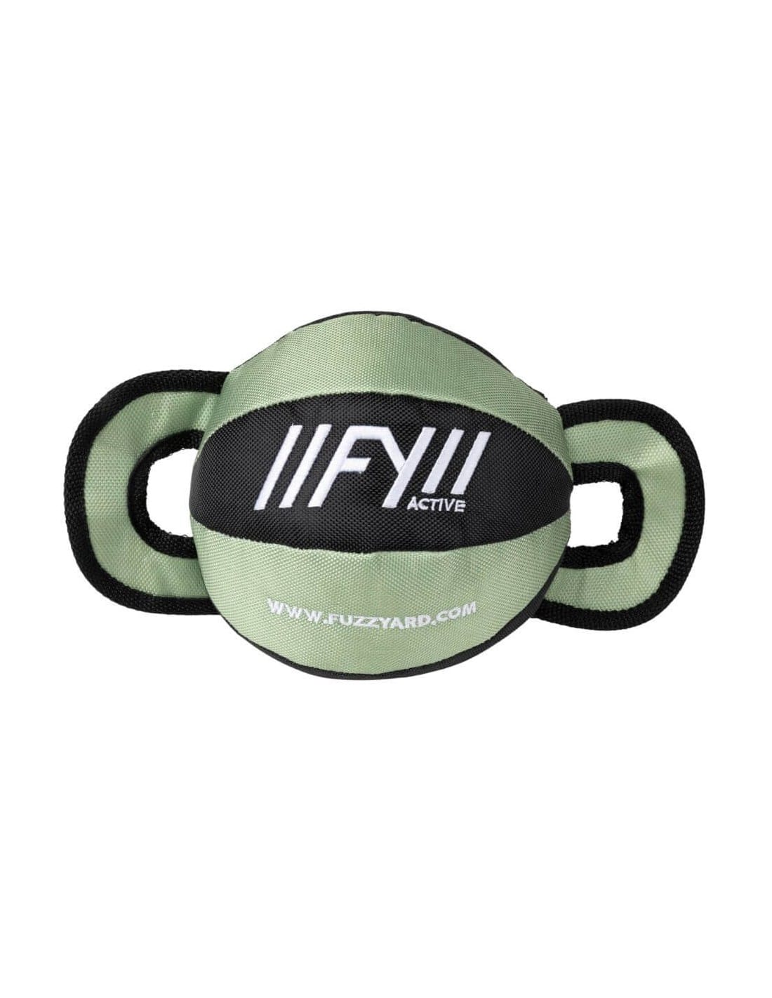 Fuzzyard active - ball tug - verde