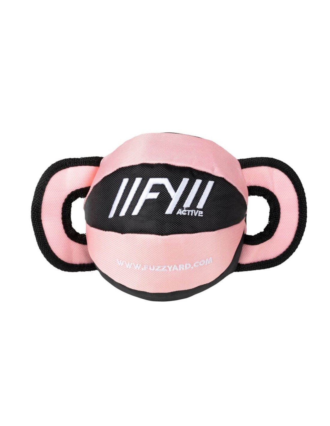 Fuzzyard active - ball tug - rosa