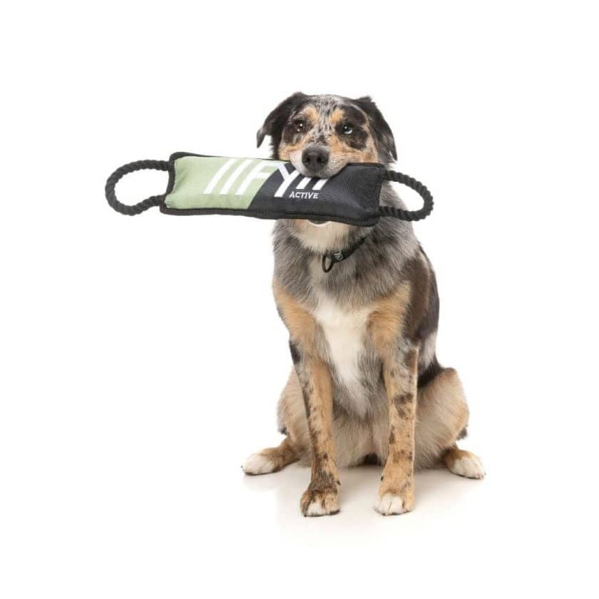 Fuzzyard active - Rope Tug- verde