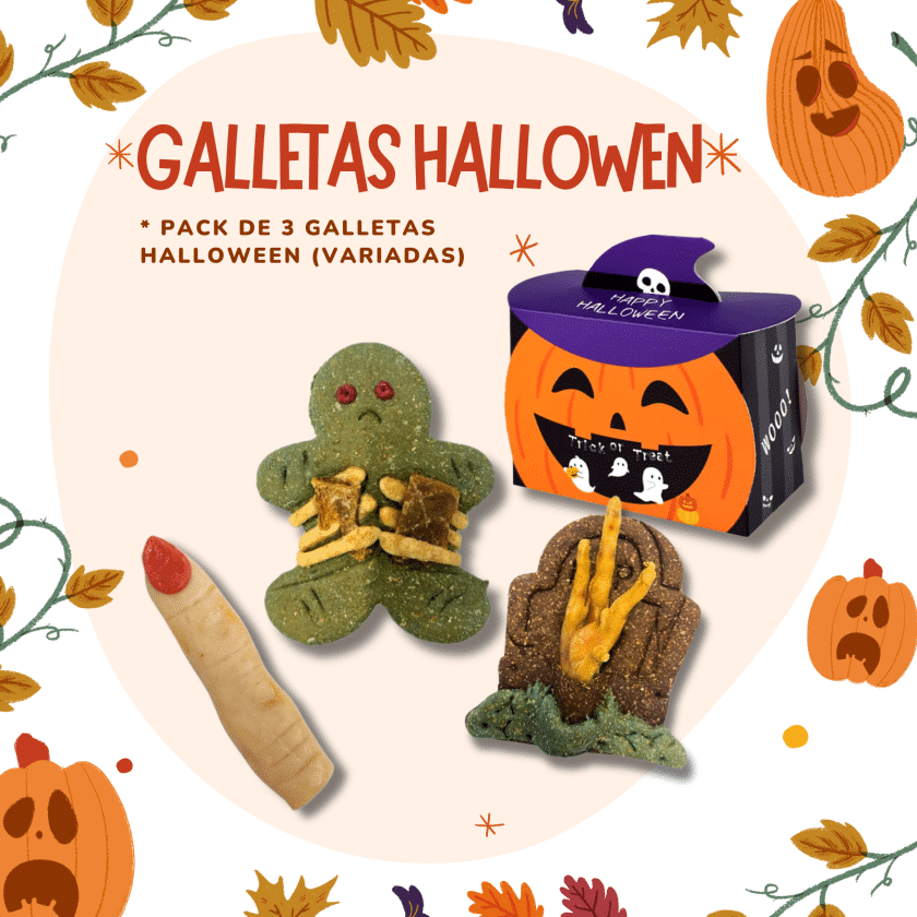 Galletas de Halloween para perros y gatos