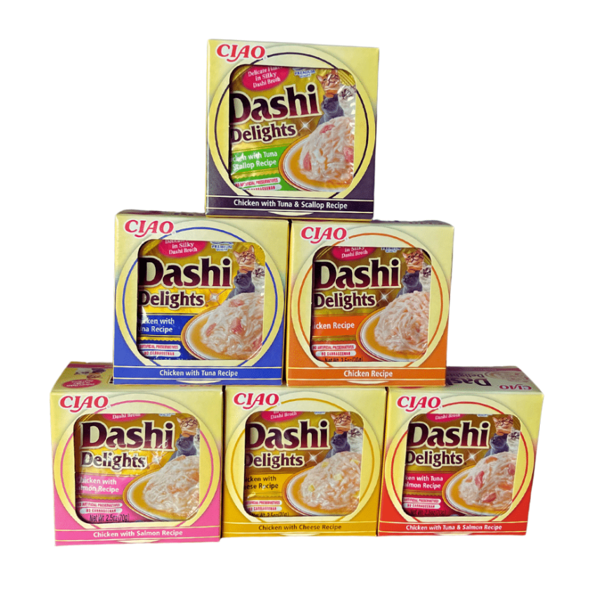Inaba Dashi delights para gatos