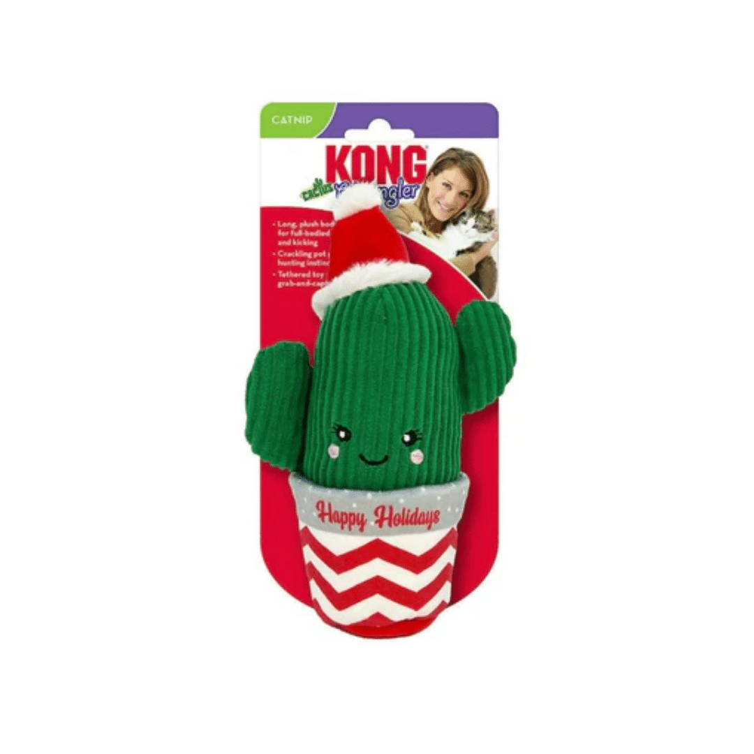 Holiday Wrangler Cactus - peluche para gatos