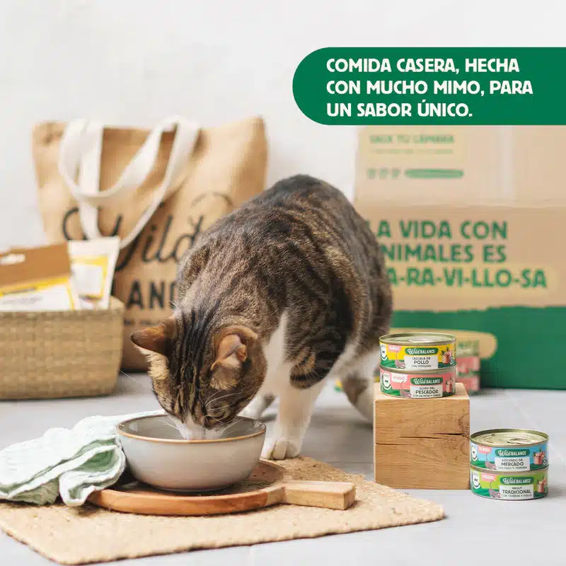 Alimentación natural para perros y gatos Las Recetas del Chef- Lata de Estofado de Mercado para gatos