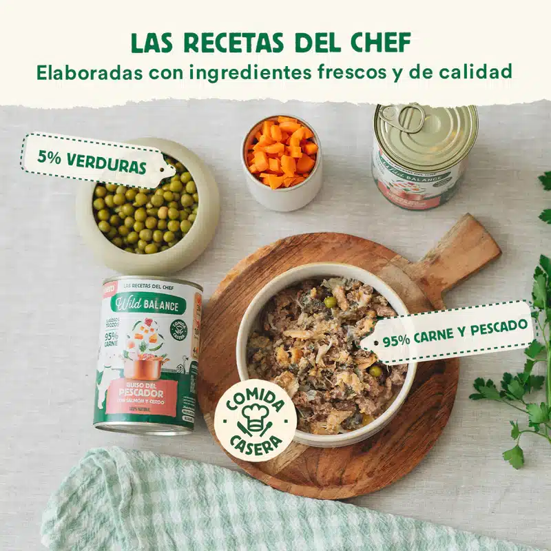 Las Recetas del Chef - Lata de Guiso del Pescador para perros