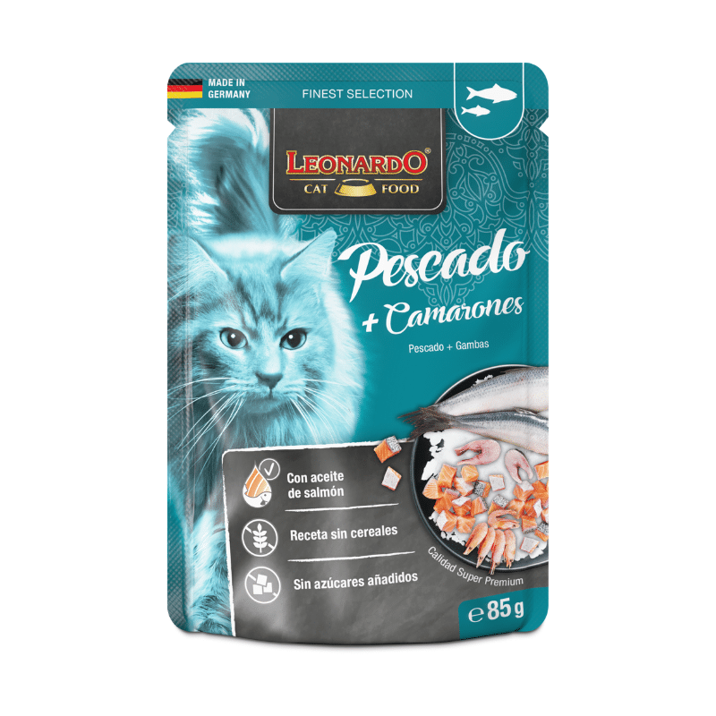 Leonardo Pescado con Camarones