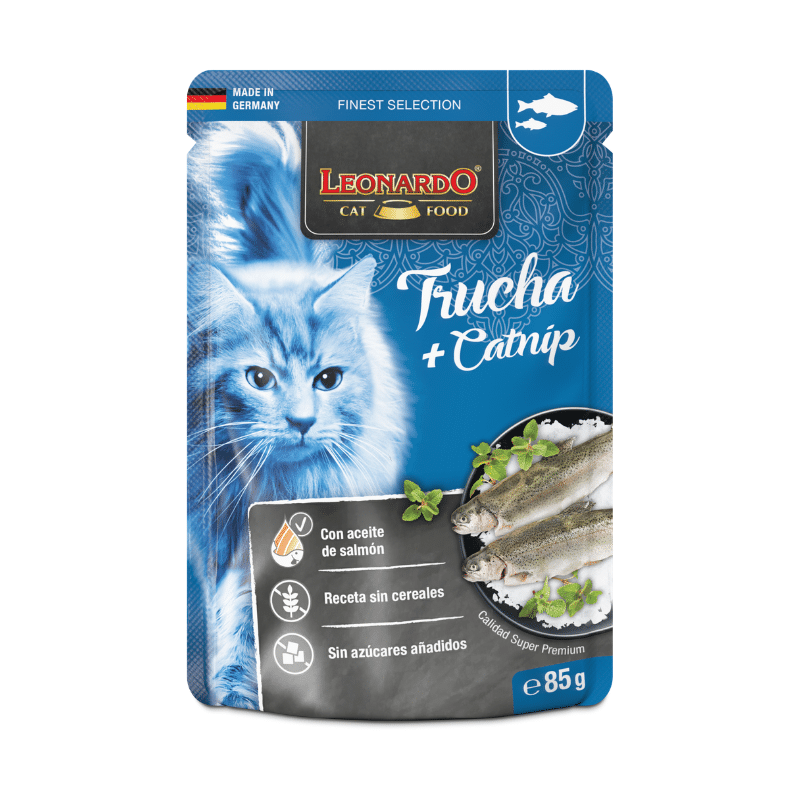 Leonardo Trucha con Catnip