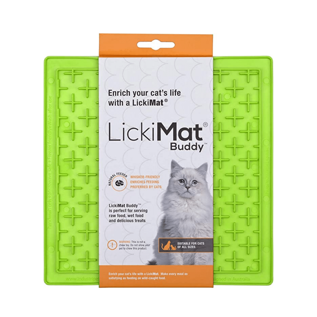 LickiMat Buddy CAT verde