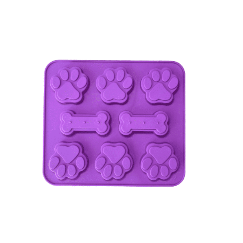 Molde de Huellas para crear galletas naturales y originales para nuestros gatos y perros.