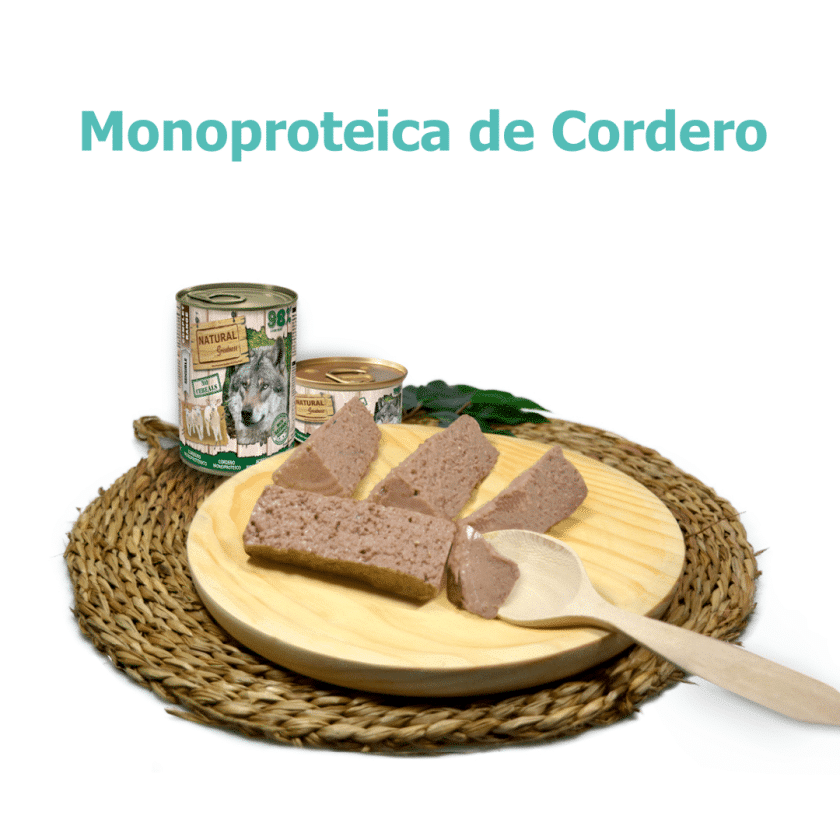 Monoproteica de Cordero, Lata Natural Greatness para perros.