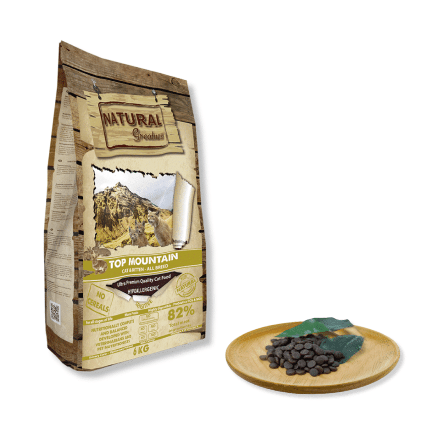 Pienso Natural Greatness Top Mountain para gatos