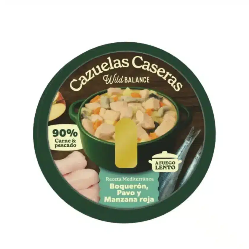 Cazuelas Caseras | Boquerón, Pavo y Manzana