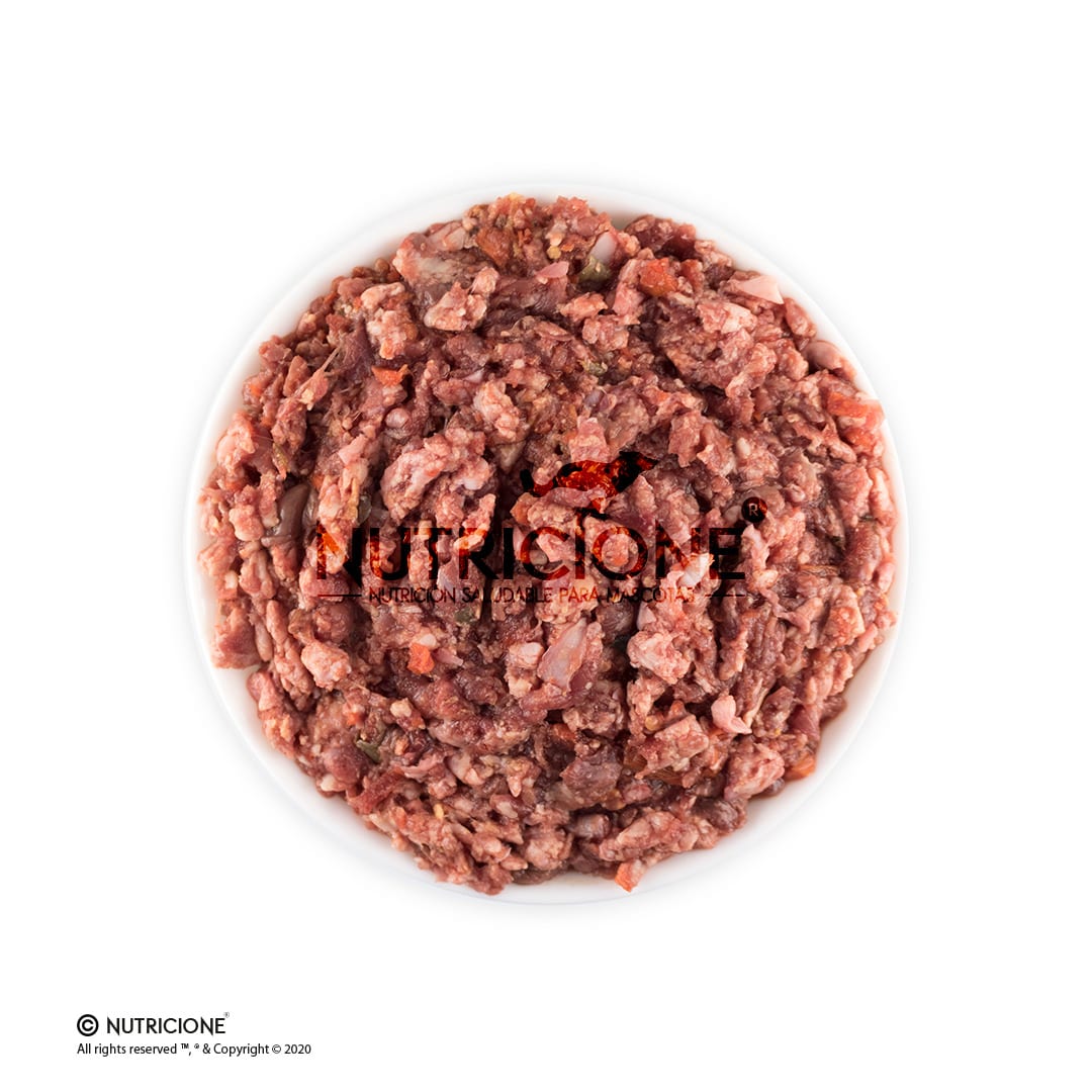 Nutricione Menú BARF de Cerdo para perros