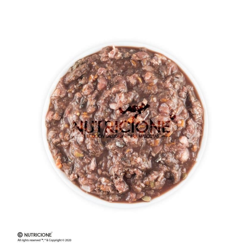 Nutricione Menú BARF Completo de Pavo y Boquerón - para perros