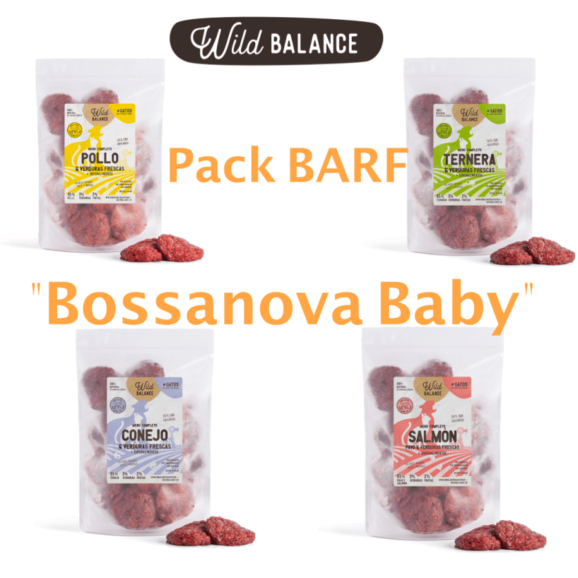 Pack Wild Balance Menú BARF gatos - Bossanova Baby