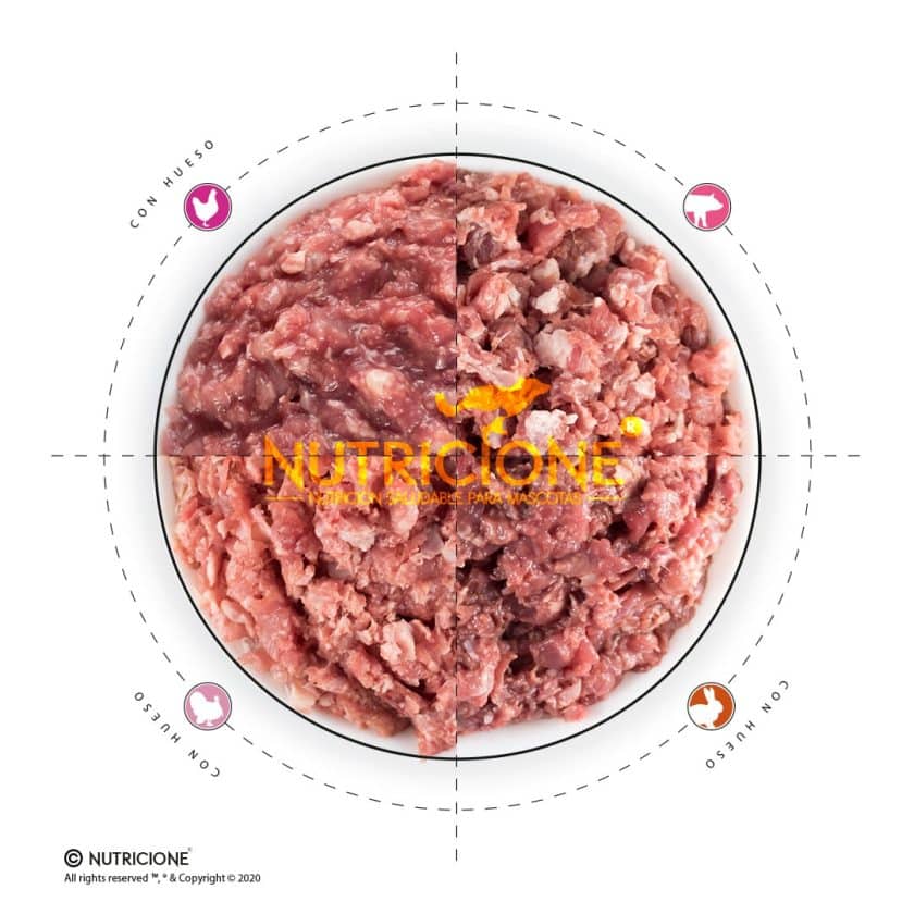 Nutricione - Todo Carne - BARF Perro y Gato - Pack Iniciación