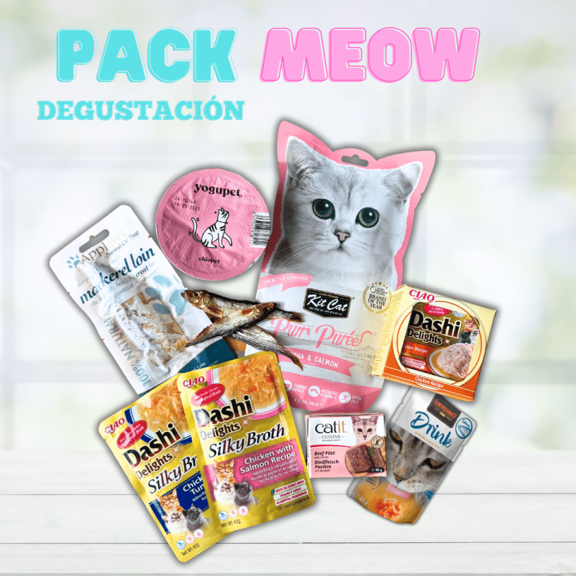 PACK Meow Degustación para gatos