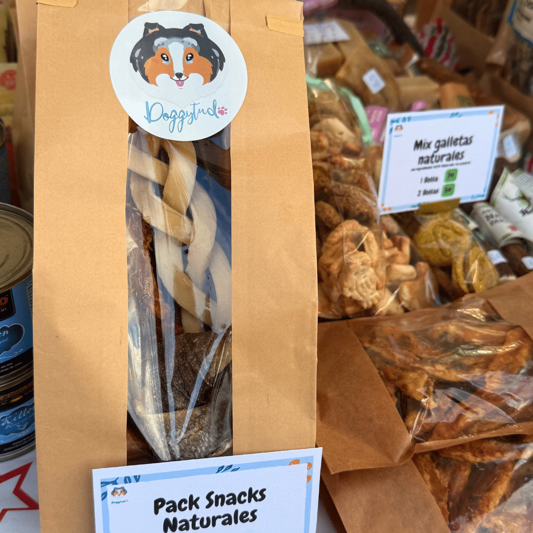 Pack de snacks para perros- Snacks naturales 250gr. Snacks variados y diferente dureza para perros