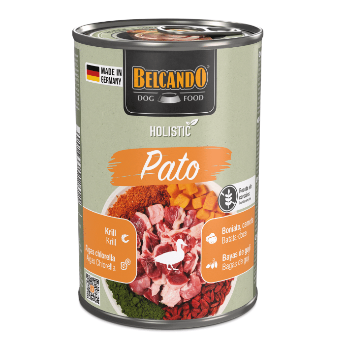 Lata de Pato para perros