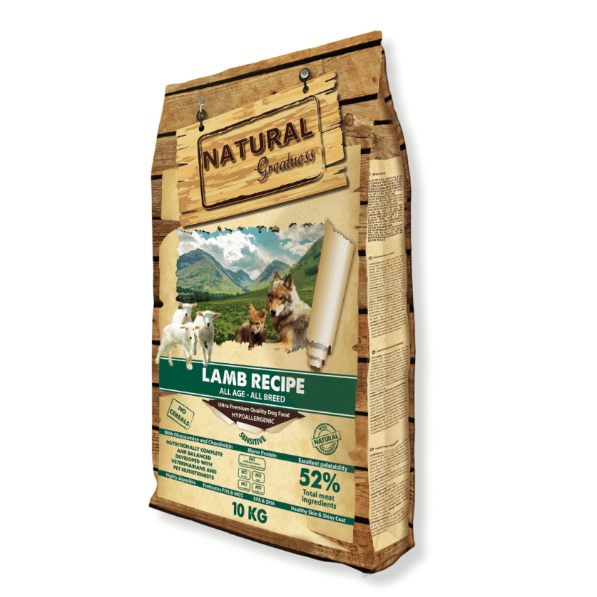 Pienso Natural Greatness Receta Cordero
