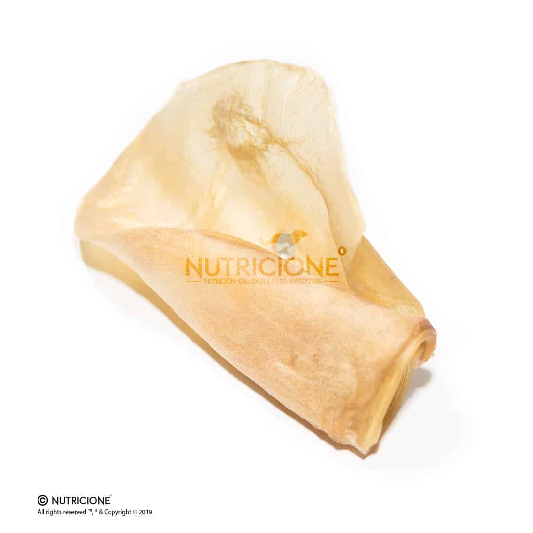 Nutricione - Snack Deshidratado para perros - Oreja de ternera