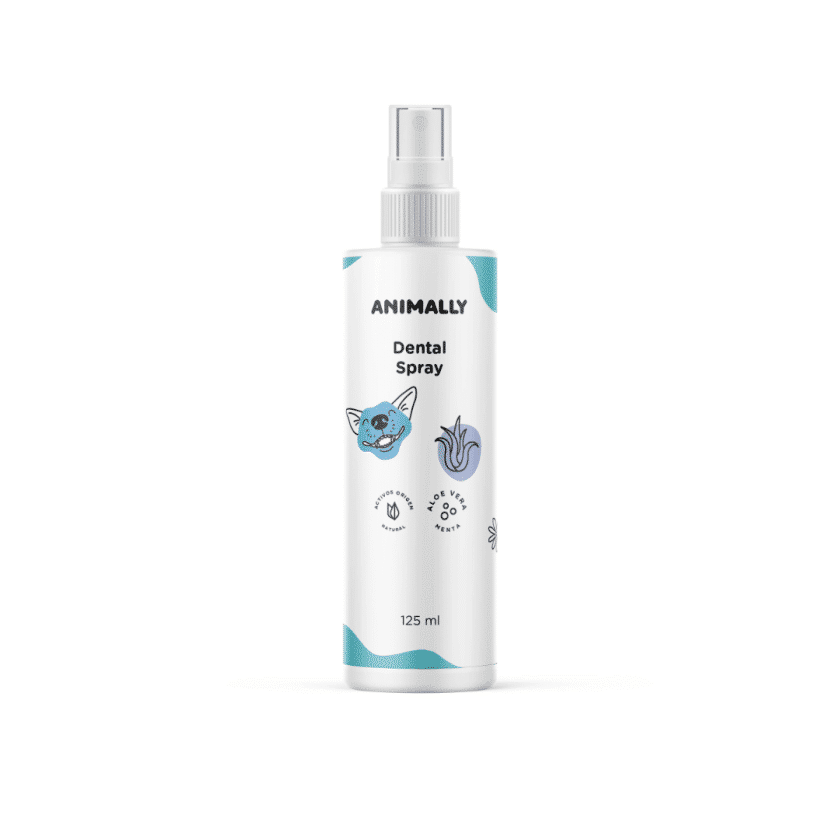 Spray Dental formulado para facilitar la higiene y salud oral. Para perros y gatos de todas las edades.