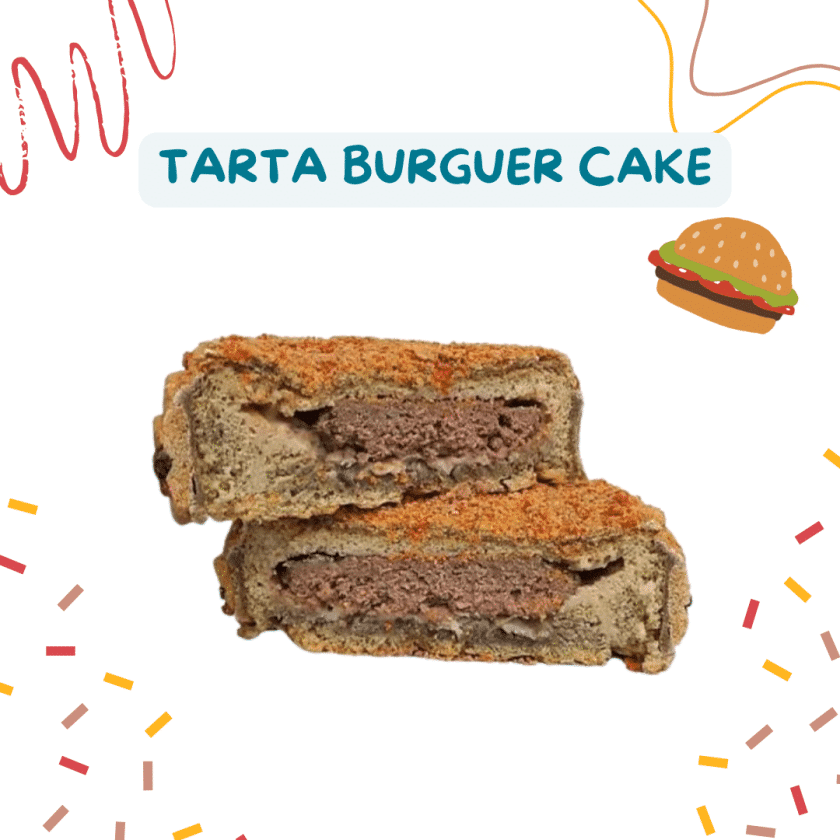 Tarta para perros Burguer Cake