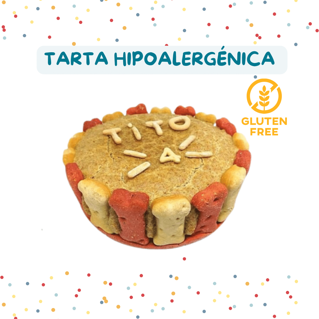 Tarta para perros Hipoalergénica Natural