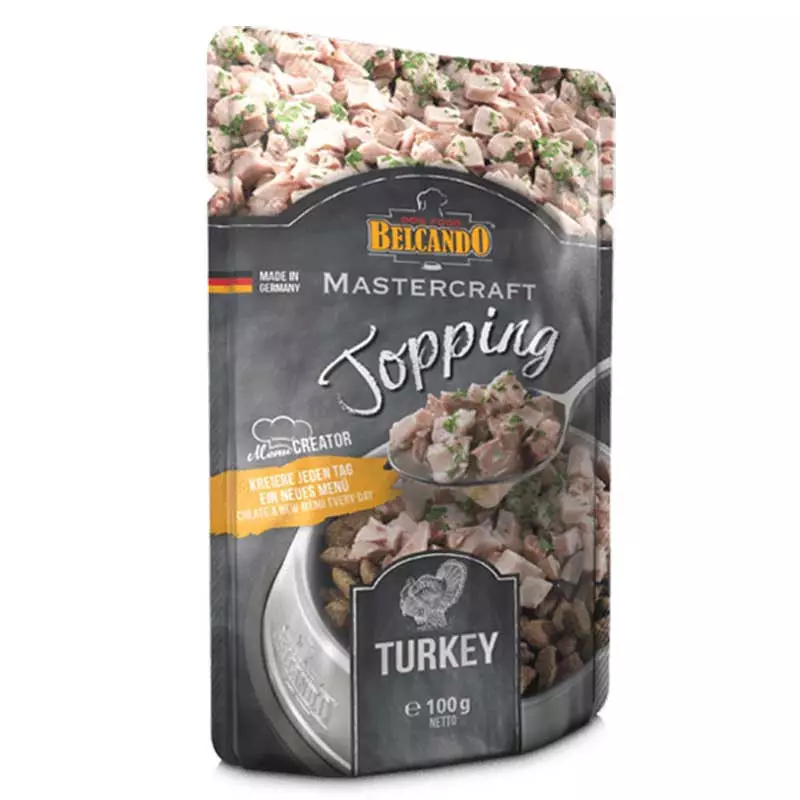 Alimentación natural para perros y gatos Topping Belcando