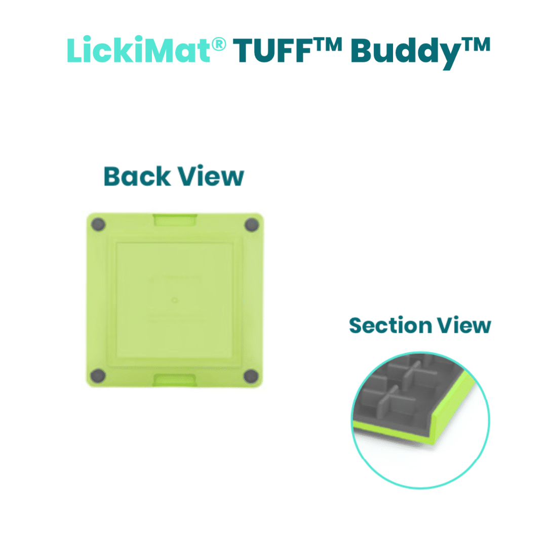 LickiMat Tuff Buddy - parte trasera